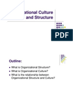 Chapter 3 Organization Culture and Structure