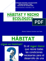 Hábitat y Nicho Ecológico