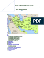 An Introduction To The Empire of Sasanian Dynasty