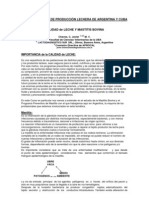 Calidad de Leche y Mastitis Bovina