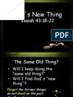 God's New Thing