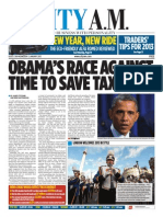 New Year, New Ride: Obama'S Race Against Time To Save Tax Deal