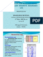 2evaluation of Low Resistivity Zones Con NMR Log