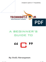 A Beginner's Guide To "C" Programming