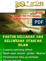 Keluwesan Islam