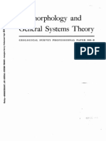 Geomorphology and General Systems Theory