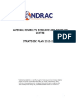 STRATEGIC PLAN 2012-2014: National Disability Resource and Advocacy Centre