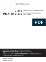 VSX 417 817 Manual