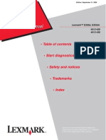 4512-4XX Lexmark E350d, E352dn Service Manual