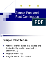 Past Continuous Vs Simple Past