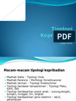 Tipologi Kepribadian