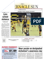 Report: Less School Violence: Burlington County Volleyball Tournament