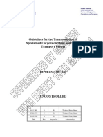 0007-6 Guidelines For The Transportation of Specialised Cargoes On Ships and Heavy Transport Vessels. SUPERSEDED