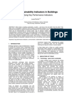 786final - Sustainability Indicators in Buildings, 2011 July