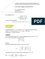 Lect-VI Vector Space