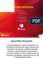 Industria Pesquera - Procesos Productivos