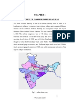 1 Introduction of North Western Railway: 1 ITM/EE/2010/062