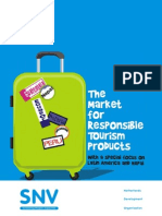 The Market For Responsible Tourism Products