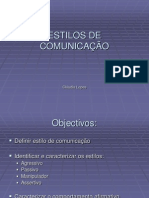 Apresentação Estilos Comunicação V2