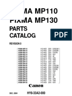 Pixma Mp110 Pixma Mp130: Revision 0