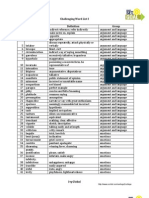 SAT / ACT Challenging Word List I Vocabulary