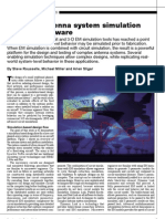 Complex Antenna System Simulation Uses EM Software: Electronics