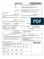 Voluntary Petition: United States Bankruptcy Court Central District of California