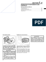 Section Ï: Operation of Instruments and Controls