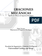 Apunte Operaciones Mecanicas - Final