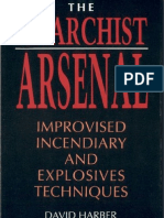 (Chemistry Explosives) The Anarchist Arsenal (Improvised Incendiary & Explosives Techniques) by David Harber (Paladin Press-1990)