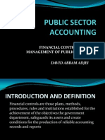 Financial Control of Public Funds