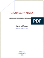 Gramsci y Marx. Hegemonía y Poder en La Teoría Marxista - Néstor Kohan