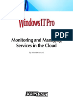 Monitoring and Managing Services in The Cloud: by Brian Desmond