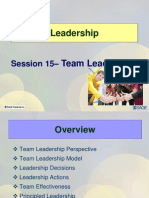 Session15 LD11 Team Ledership