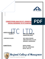 Project Report of ITC LTD