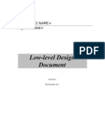 Low Level Design Document