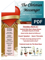 The Christian Messenger: Guest Speaker: Jason Pancake