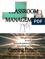 Classroom Management