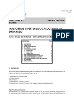 Tema No 4 - Trastornos Hipertensivos Asociados Al Embarazo