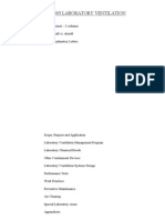 Z9.5 - 2003 Laboratory Ventilation: - Format - 2 Columns - Shall vs. Should - Explanatory Letters