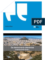 Da Democracia Ateniense À Democracia Atual