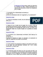 100 Ejercicios Resueltos de Fisica (Cinematica)