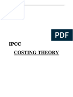 IPCC Costing Theory Formulas Shortcuts