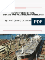 Safety of Ships in Yard