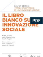 Il Libro Bianco Sulla Innovazione Sociale