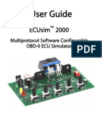 User Guide: Ecusim 2000