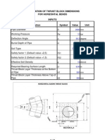 Thrust Block Calculation