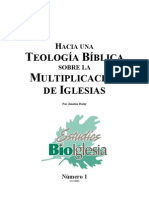 Teologia Biblica Sobre La Multiplicacion de Iglesias