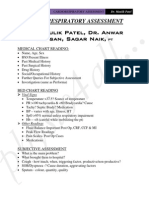 Cardiorespiratory Assessment