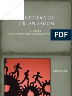 Sociology of Organization